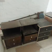 کتابخانه کمد چوب|کتابخانه، شلف، قفسه‌های دیواری|شاهرود, |دیوار