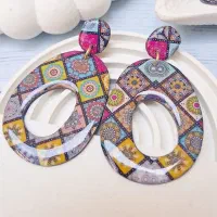 گوشواره طرح فرش 5