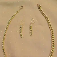 زنجیر و گوشواره کارتیه نو انگشتر ظریف زیبا 3 درصد