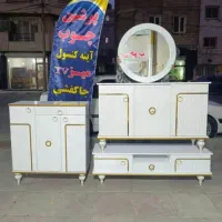 فروش ویژه انواع مصنوعات چوبی|بوفه، ویترین، کنسول|شهریار, شهریار|دیوار