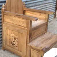 منبر دوپله|صندلی و نیمکت|اصفهان, کارلادان|دیوار