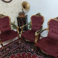 مبل 9 نفره کلاسیک|مبلمان خانگی و میز عسلی|تهران, طیب|دیوار