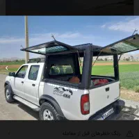 کنوپی پیکاپ همراه سایبان خفاشی و باربند|قطعات یدکی و لوازم جانبی|اصفهان, توپخانه ارتش|دیوار