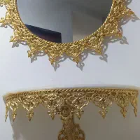 آینه کنسول برنجی