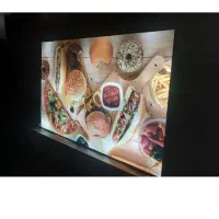 تابلو ال ای دی ثابت   LED   لایت باکس   فریم لس