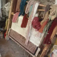 فرش نیمه کاره