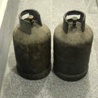 دو عدد کپسول گاز پر با رگلاتور کاملا سالم