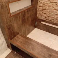 تخت خواب MDF ۱۲۰×۲۰۰ سه کمده با کفی سالم