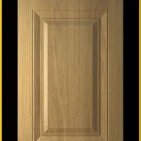 درب کابینت ممبران با CNC طرح‌دار و رنگ پلی اورتان|خدمات پیشه و مهارت|نطنز, |دیوار