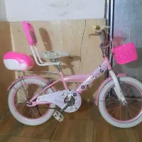 دوچرخه سایز ۱۶ دخترانه مارک پرادو در حد نو