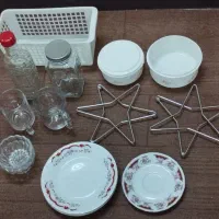 وسایل آشپزخانه لیوان کاسه بشقاب