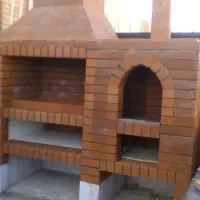 ساخت شومینه و کباب پز