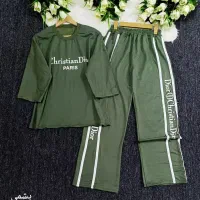 ست تیشرت شلوار کریستین دیور|لباس|قم, بلوار امین و ساحلی|دیوار