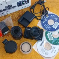 Canon eos m2 با دولنز 22mm و 55-18|دوربین عکاسی و فیلمبرداری|تهران, جمهوری|دیوار