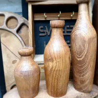 گلدون های چوبی دکوری سفالی|گل مصنوعی|تهران, خلیج فارس|دیوار