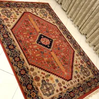 دو عدد قالیچه کارکرده