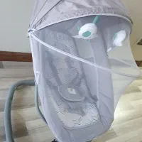 گهواره ننو برقی ماستلا ۴ کاره نو|تخت و صندلی بچه|کرج, کوی امامیه|دیوار