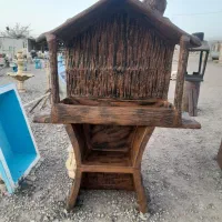 باربیکیو سیمانی  آبنما حوض سرامیکی