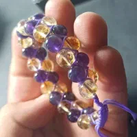 دستبند آمیتیست سیترین (دستبند دوردیفه گوهرسنگ اصل)|جواهرات|شیراز, شهرک امیر کبیر|دیوار