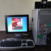 کامپیوتر ۵۲۰۰ با رم ۴ ddr2 هارد ۳۲۰ و گرافیک ۱|رایانه رومیزی|چالوس, |دیوار