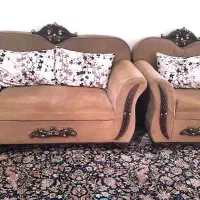 فروش مبل راحتی  هفت نفره سالم