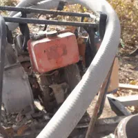 موتور پمپ  کاما ۴ اینچ  و موتور برق