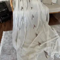 پرده حریر ۵ متری