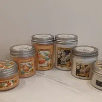 شمع عطری النا کبریت اسانس سوز سفالی خوشبو معطر