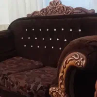 مبل هفت نفره  جنس چوب گردو