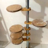 پایه قابلمه چوب و استیل