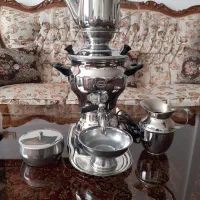 سماور برقی با ست کاملش|سماور، چای‌ساز، قهوه‌ساز|ملایر, |دیوار