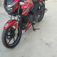 آپاچی 180|موتورسیکلت|سرخس, |دیوار