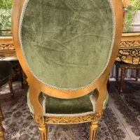 شش عدد صندلی همراه میز با شیشه|میز و صندلی غذاخوری|تهران, حشمتیه|دیوار