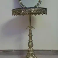 آینه شمدان میز برنز