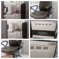 بخاری . صندلی . آینه