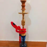 قلیون برنجی جنس سنگین در حد نو