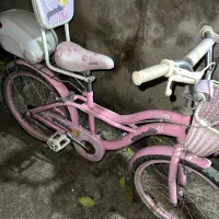 دوچرخه بچگانه صورتی ۱۶|دوچرخه، اسکیت، اسکوتر|گرگان, |دیوار