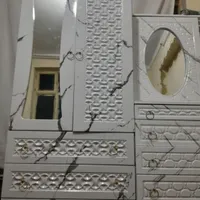 کمد لباس دو در و میز آرایش وکیوم
