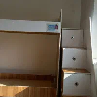 تخت دو طبقه|تخت و سرویس خواب|فولادشهر, مسکن مهر فولادشهر|دیوار