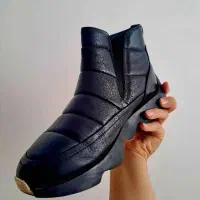 نیم بوت چرم اصل بلک بوفالو  ،سایز ۴۰/۴۱ زنانه نونو|کیف، کفش، کمربند|قم, چهل درخت|دیوار