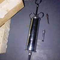سرنگ برنجی نو آنتیک قدیمی
