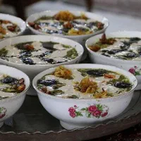آش رشته/سوپ کشک وبادمجون/پیراشکی الویه سمبوسه دلمه