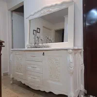 میز تی‌وی و آینه کنسول|میز تلویزیون|تهران, جنت‌آباد شمالی|دیوار