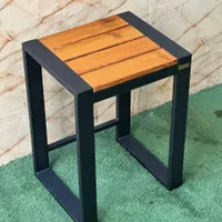 نیمکت تک نفره/ مبلمان محوطه/ ترکیب چوب و فلز|صندلی و نیمکت|تهران, تهران‌سر|دیوار