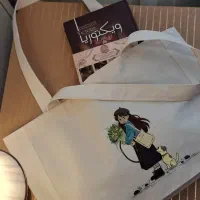کیف دستی ،تت بگ طرح دختر گلفروش