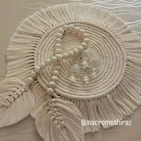 رومیزی مکرومه|پرده، رانر، رومیزی|شیراز, شهرک گلستان|دیوار