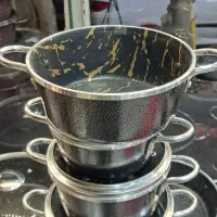 فروش سرویس قابلمه گرانیتی هلنا و پرتوکالا ۱۵ پارچه