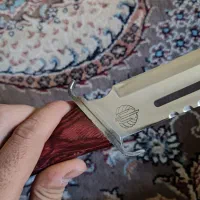 چاقو خنجری ، 30 سانتی با خلاف چرمی|کوهنوردی و کمپینگ|قم, آزادگان|دیوار