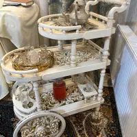 میزبار منبت کاری شده تماما چوب بادکوریاش
