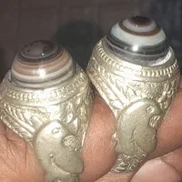 انگشتر نقره ۹۰ فقط باسنگهای معدنی واصیل باتعقیر|جواهرات|قم, قلعه کامکار|دیوار